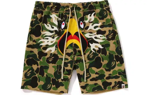Bape X Readymade Abc Camo Eagle Wide Sweat Shorts