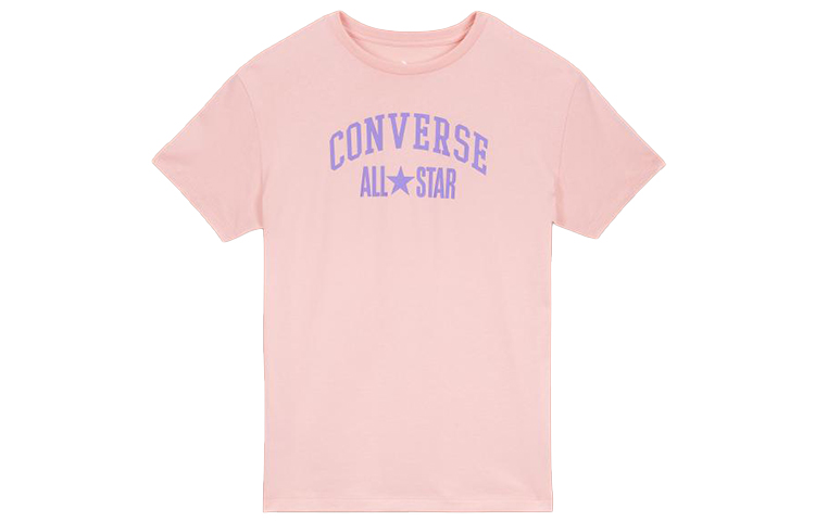 Женская футболка Converse Logo (розовая)