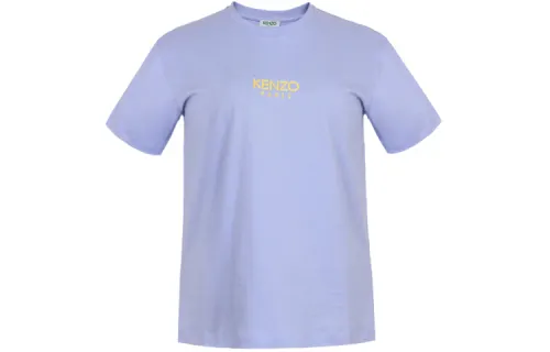 KENZO T Shirts Women's Purple Crew Neck Moderate Straight Fit