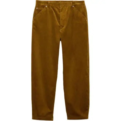 PRADA Triangle Logo Tapered Leg Trousers