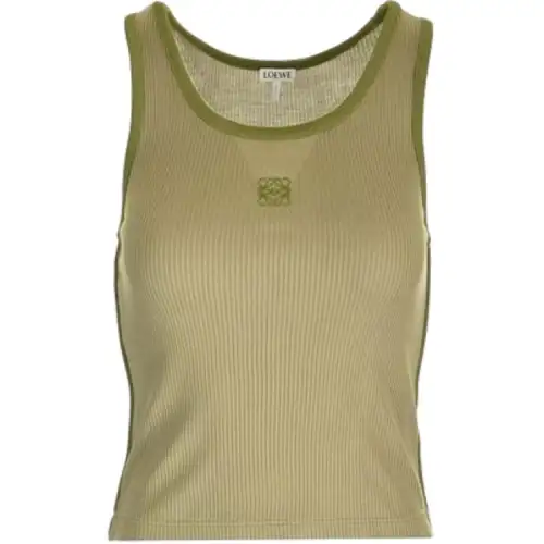 LOEWE Tank Top 'Military Green'