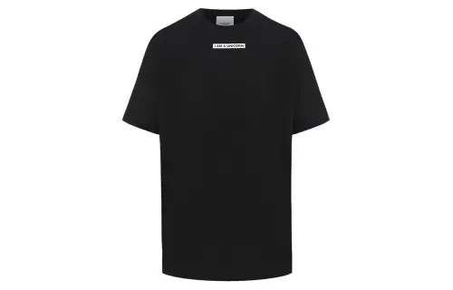 Burberry T Shirts Women's Black Crew Neck Moderate Other