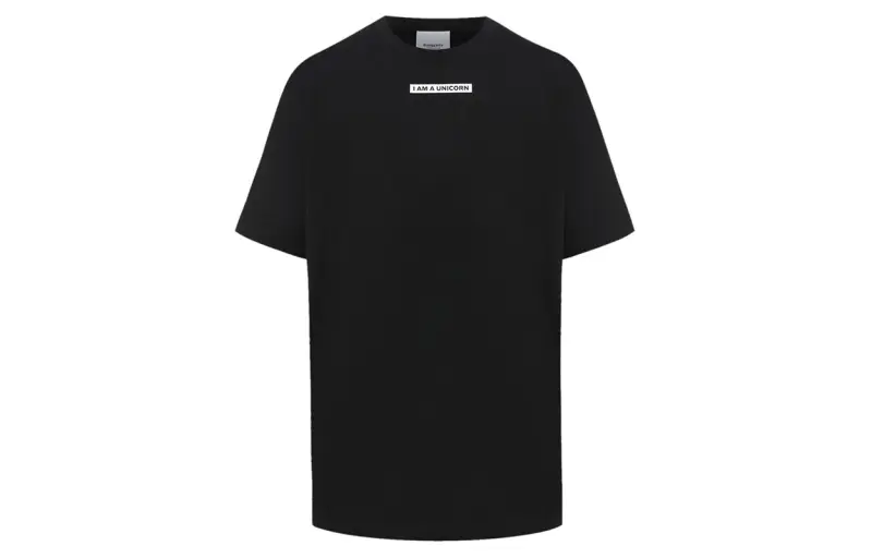 Burberry T Shirts Women's Black Crew Neck Moderate Other
