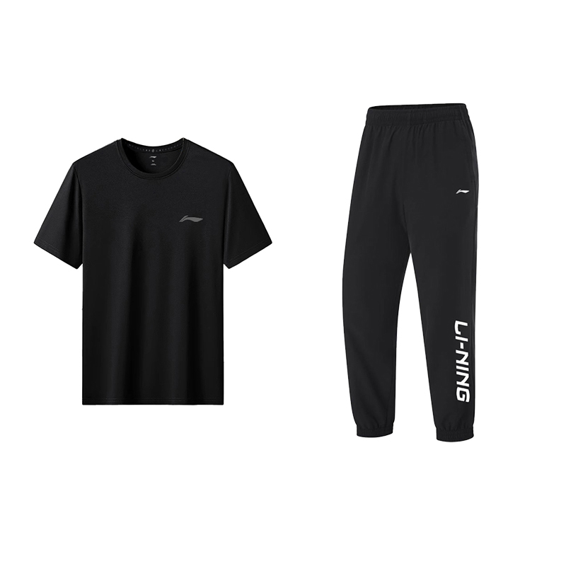 Li Ning Casual Sportswear Unisex Black