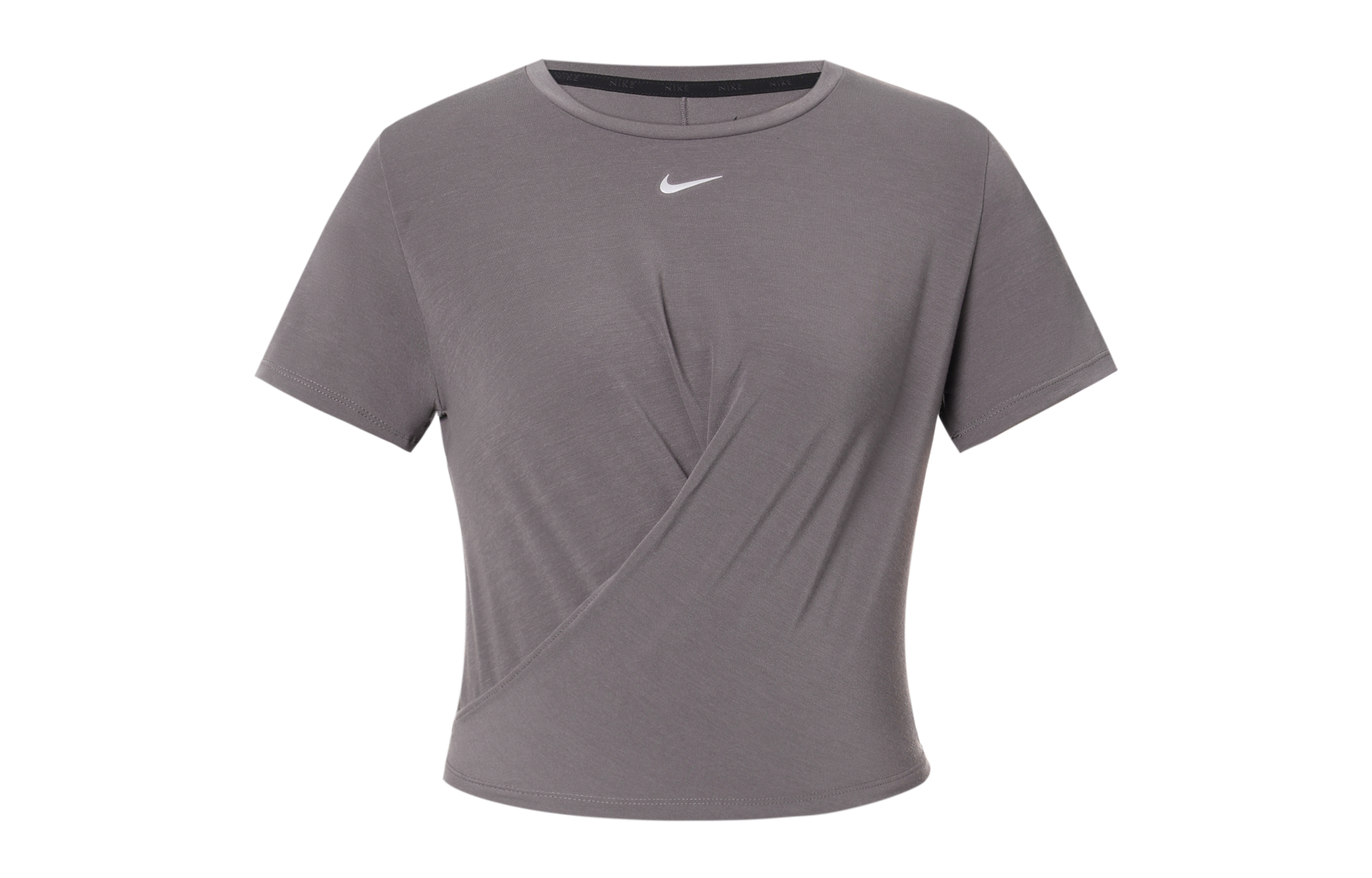 Женская футболка Nike One Luxe Twist (пурпурная)