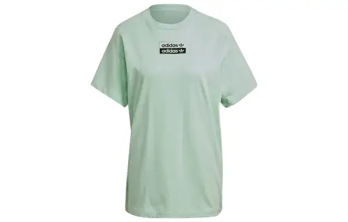 Adidas Originals T Shirt Women's Frozen Cyan