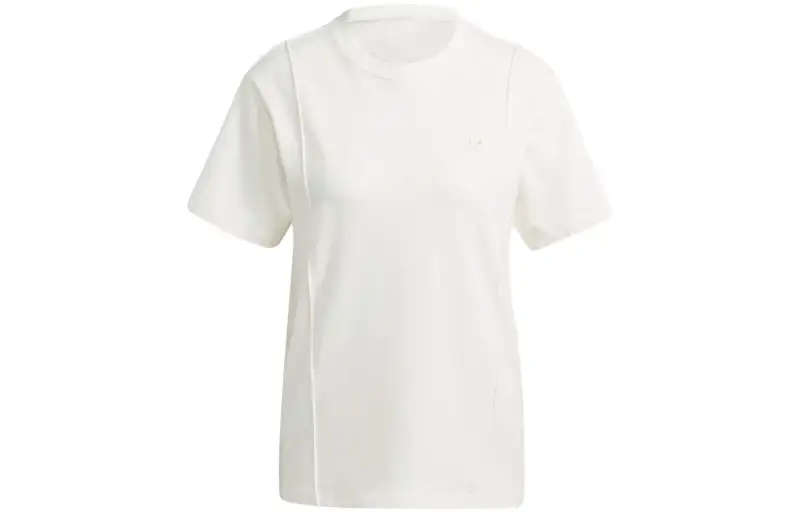 Adidas Originals T Shirts Women's Cloud White Crew Neck Moderate Other