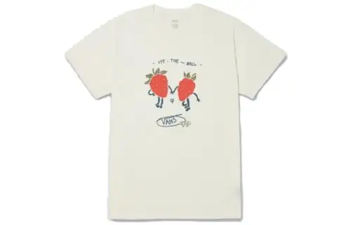 Vans GFX Tee Set in Sleeve T Shirt Women's Ecru
