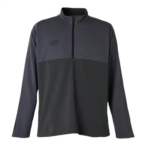 New Balance Black OutHalf Zip Jacket Men's Gray