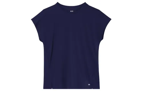 UNIQLO x RUIDIANYUNDONGYUAN,LIANMINGKUAN T Shirt Women's Blue