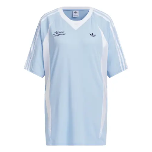 Adidas Originals x Sporty T Shirt Women's Glossy Finish Blue