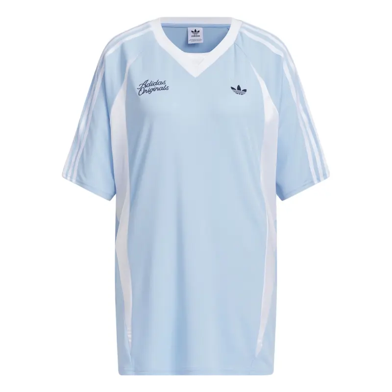 Adidas Originals x Sporty T Shirt Women's Glossy Finish Blue