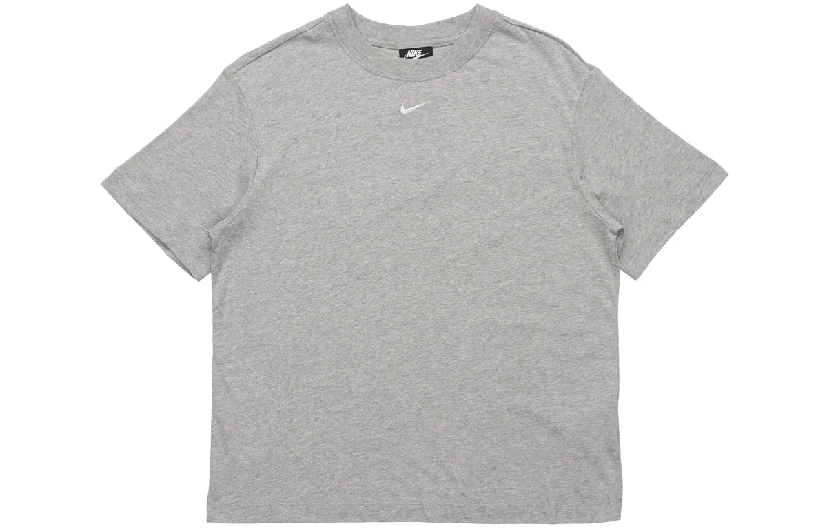 Nike Set in Sleeve T Shirt Women's Gray US Version