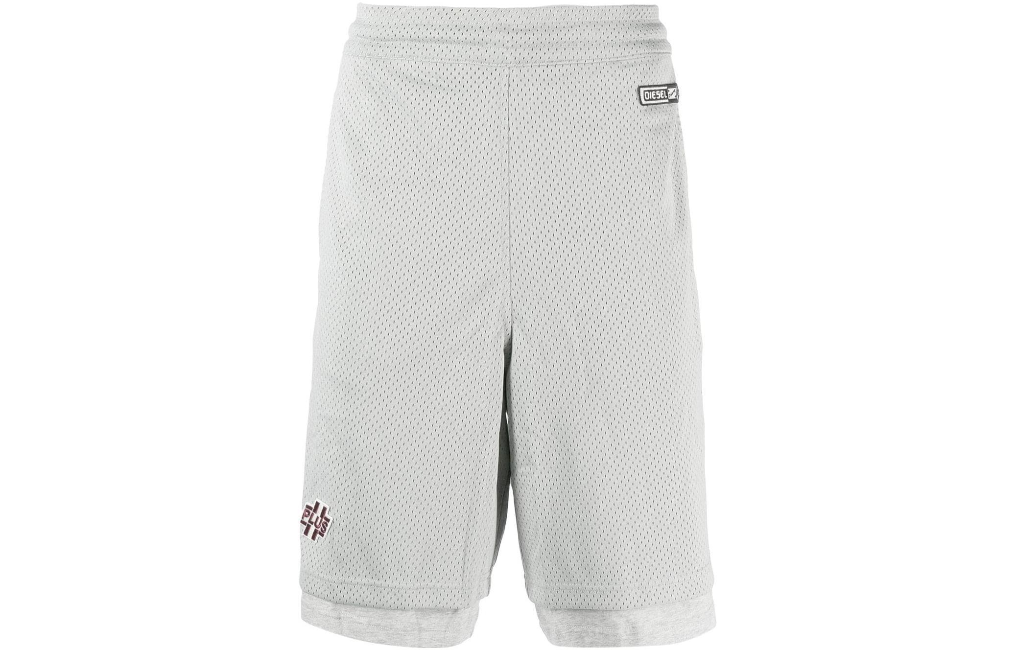 DIESEL Diagonal Stripe-print Track Shorts