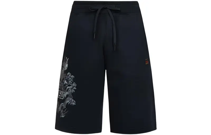 EVISU Sports Shorts Men's Black