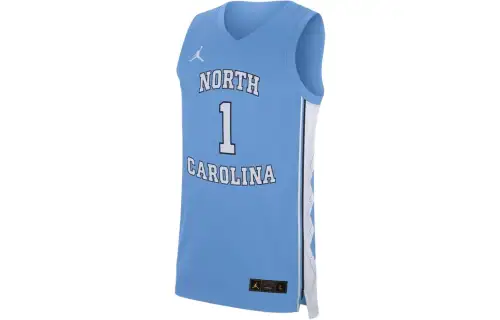 Jordan Basketball Jerseys Men's Blue V Neck Moderate