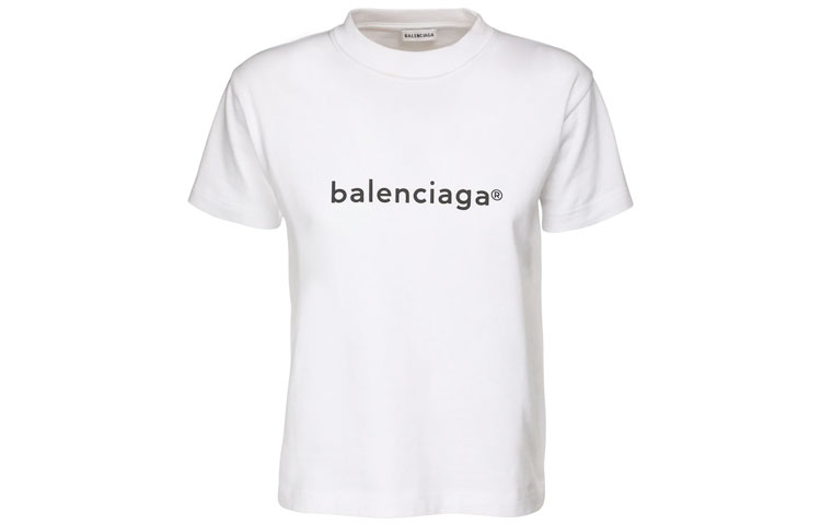 Balenciaga SS21 T Shirt Women's White