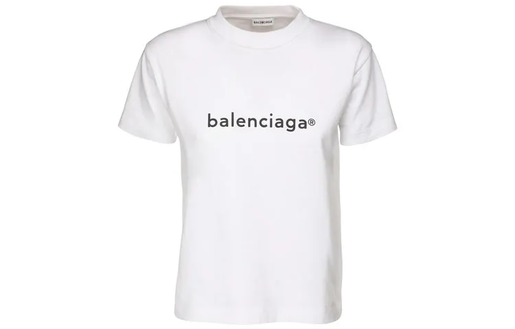 Balenciaga SS21 T Shirt Women's White