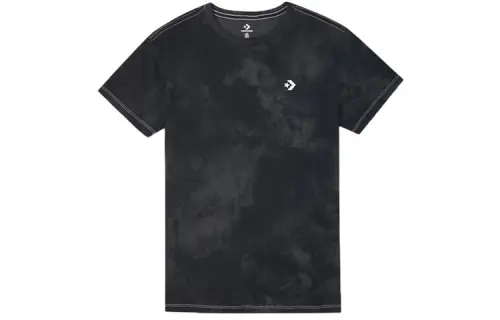 Converse Drop Shoulder Sleeve T Shirt Women's Black