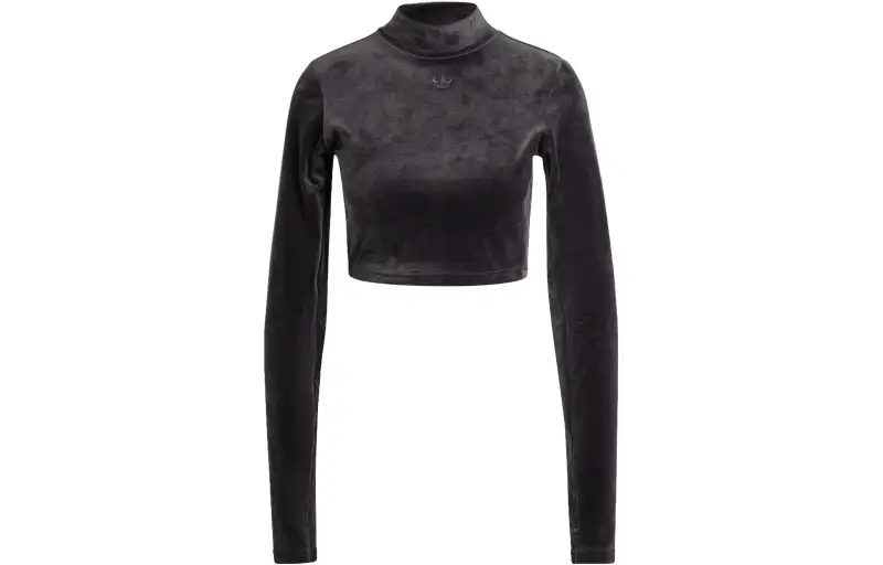 Adidas Originals Velvet Crop Top