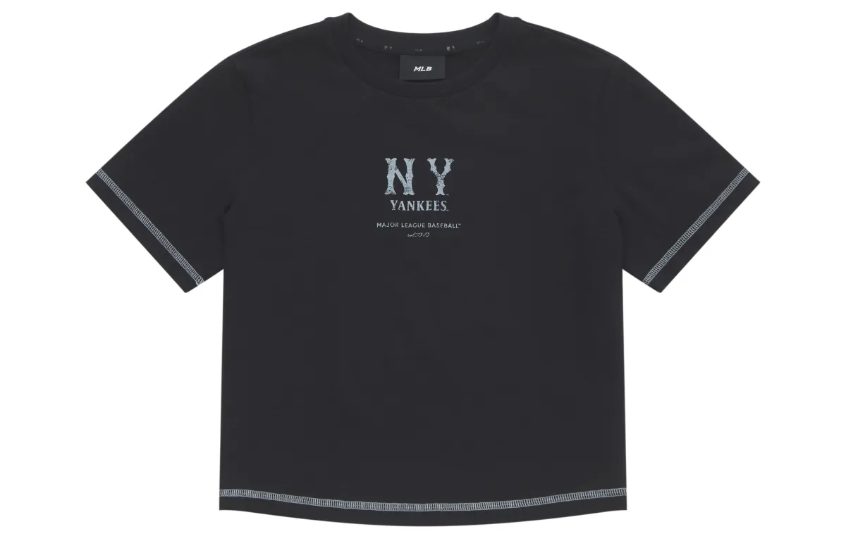 MLB New York Yankees Basic Collection SS25 T Shirt Women's Black