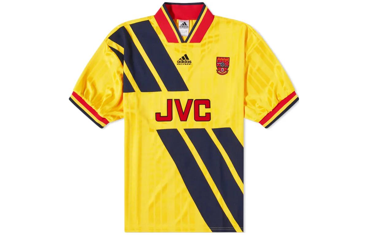 Adidas Originals 1994 Soccer Jerseys Men's Yellow Moderate Straight Fit