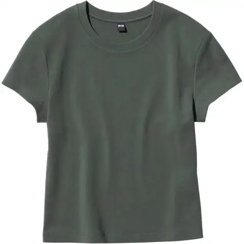 UNIQLO T Shirts Women's Jasper Crew Neck Moderate Other