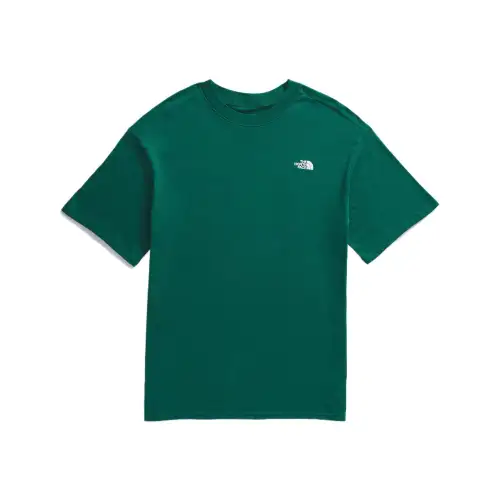 THE NORTH FACE Drop Shoulder Sleeve T Shirt Women's Evergreen