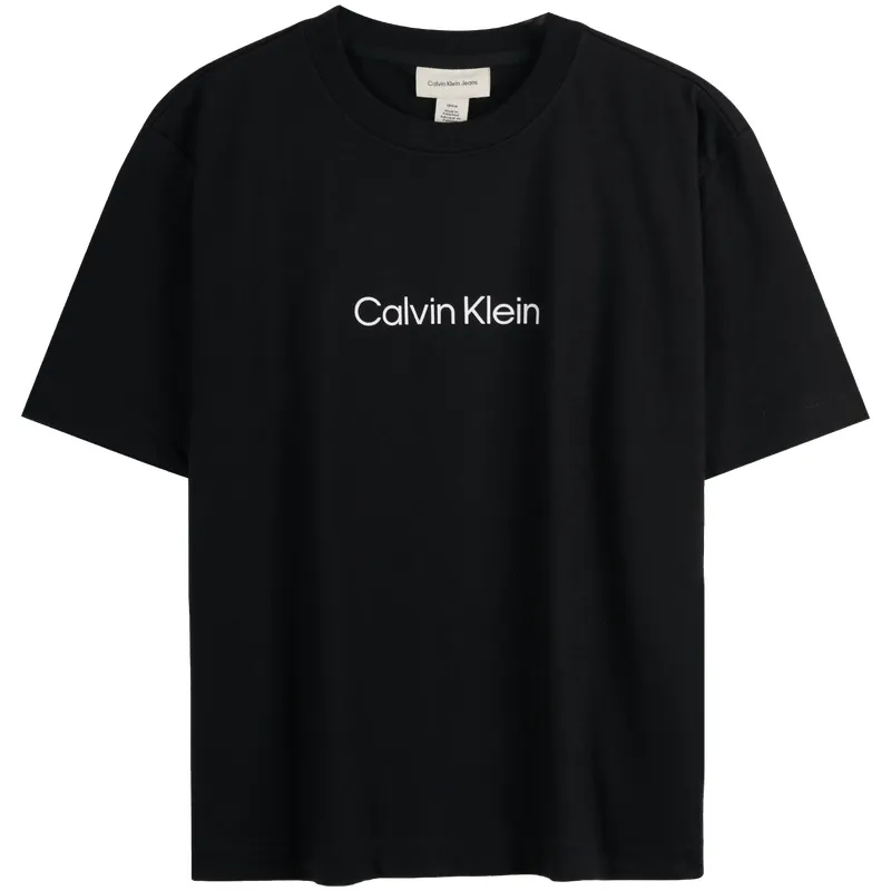 CALVIN KLEIN SS25CK Quartz T Shirt Women's Space Black