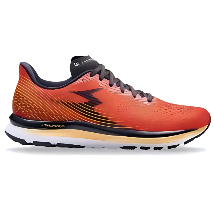 361° Slip Resistant Abrasion Resistant Low top Running Shoes Men’s Orange Black