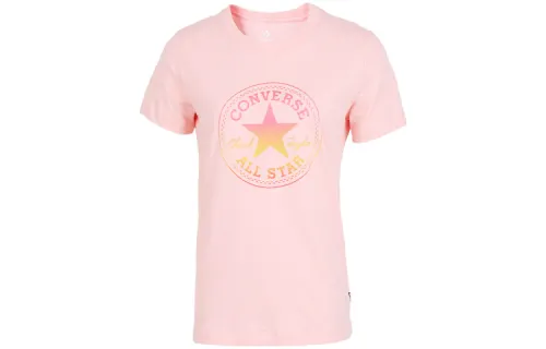 Converse Set in Sleeve T Shirt Women's Pink