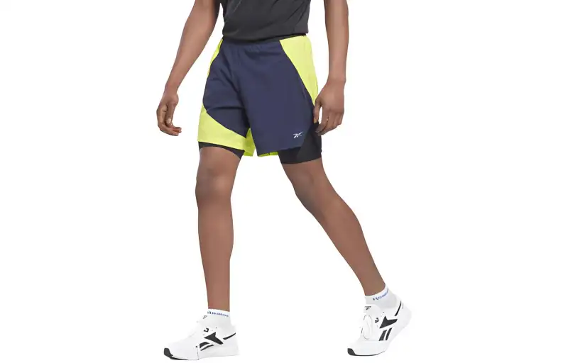 Reebok RUNNING 2 1 SHORT Sports Shorts Men's Marine Blue