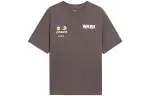 Li Ning X Disney Sports Fashion Collection T Shirts Women's Umber Crew Neck Moderate Straight Fit