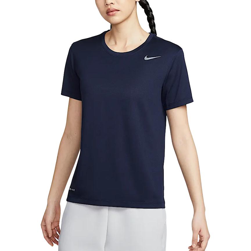 Женская футболка Nike Dri-Fit Team Legend (темно-синяя)