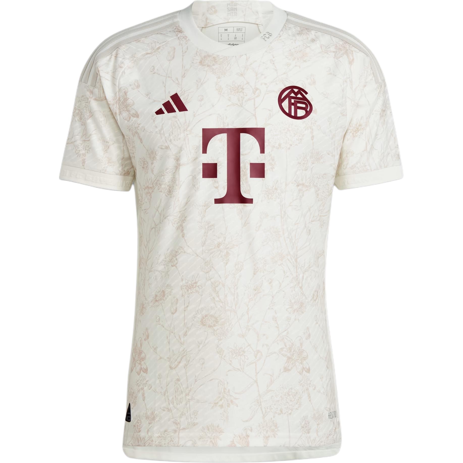 Adidas BayernFC Bayern Soccer Jersey Men’s Jade White
