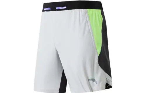 Anta SS22 Sports Shorts Men's White Green Gray