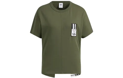 Adidas Originals T Shirt Women's Army Green