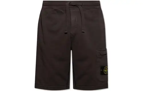 STONE ISLAND Casual Shorts Men's Brown