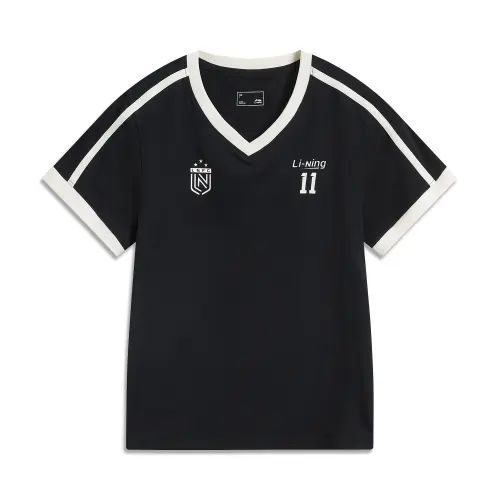 Li Ning Sports Life Collection T Shirt Women's Black