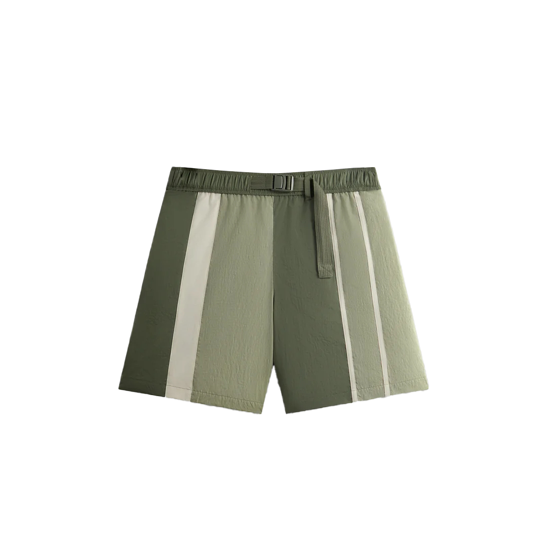 Мужские шорты KITH KITH Wrinkle Nylon Mason (зеленые)