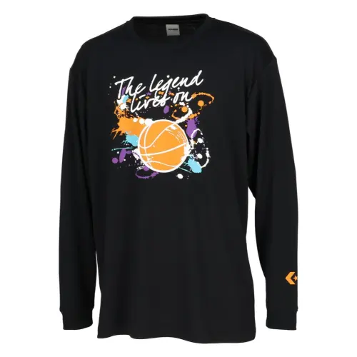 Converse SS25 T Shirt Unisex Black/Orange