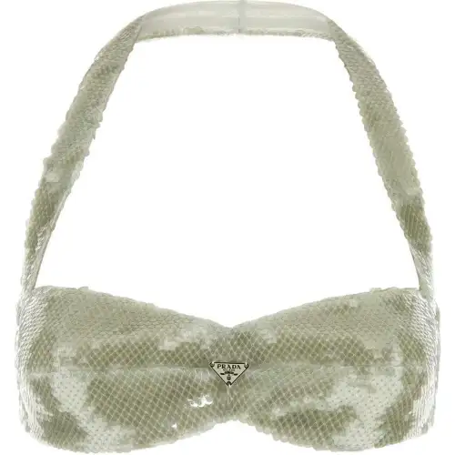 PRADA Tank Top Women's Light Green