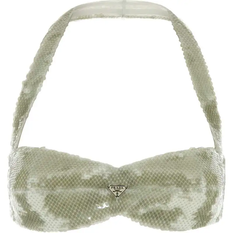 PRADA Tank Top Women's Light Green