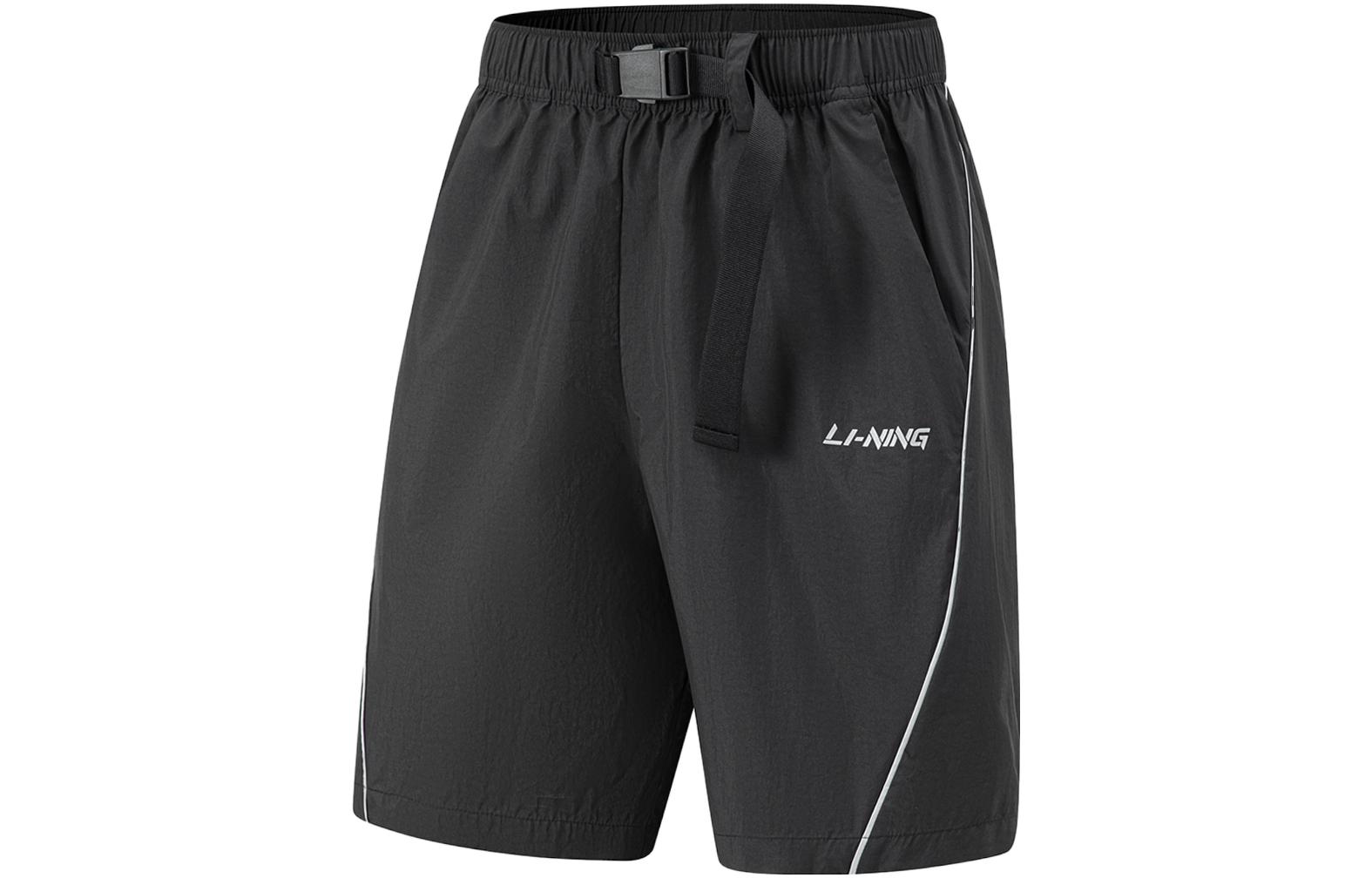 Li Ning Fitness Series Sports Shorts Men’s Black