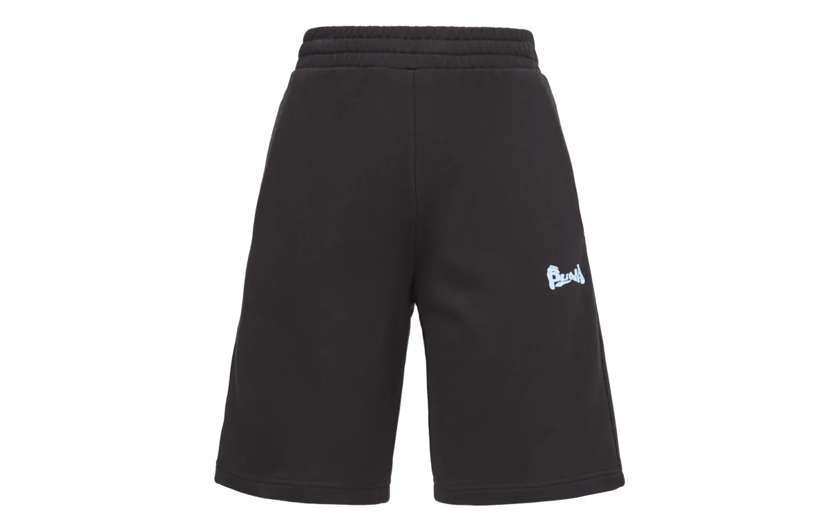 PUMA Casual Shorts Men's Black Moderate