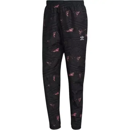 Adidas Originals Casual Pants Men's Black Gray Pink