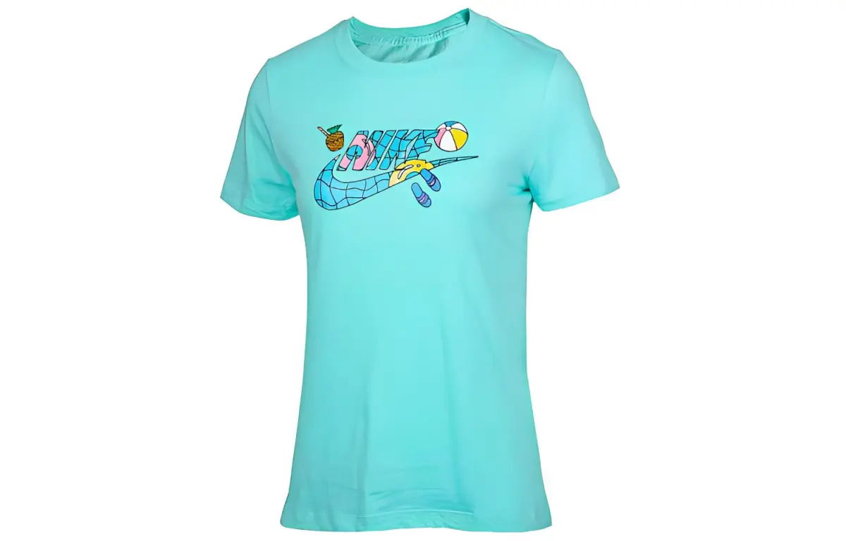 Nike Set in Sleeve T Shirt Women's Green