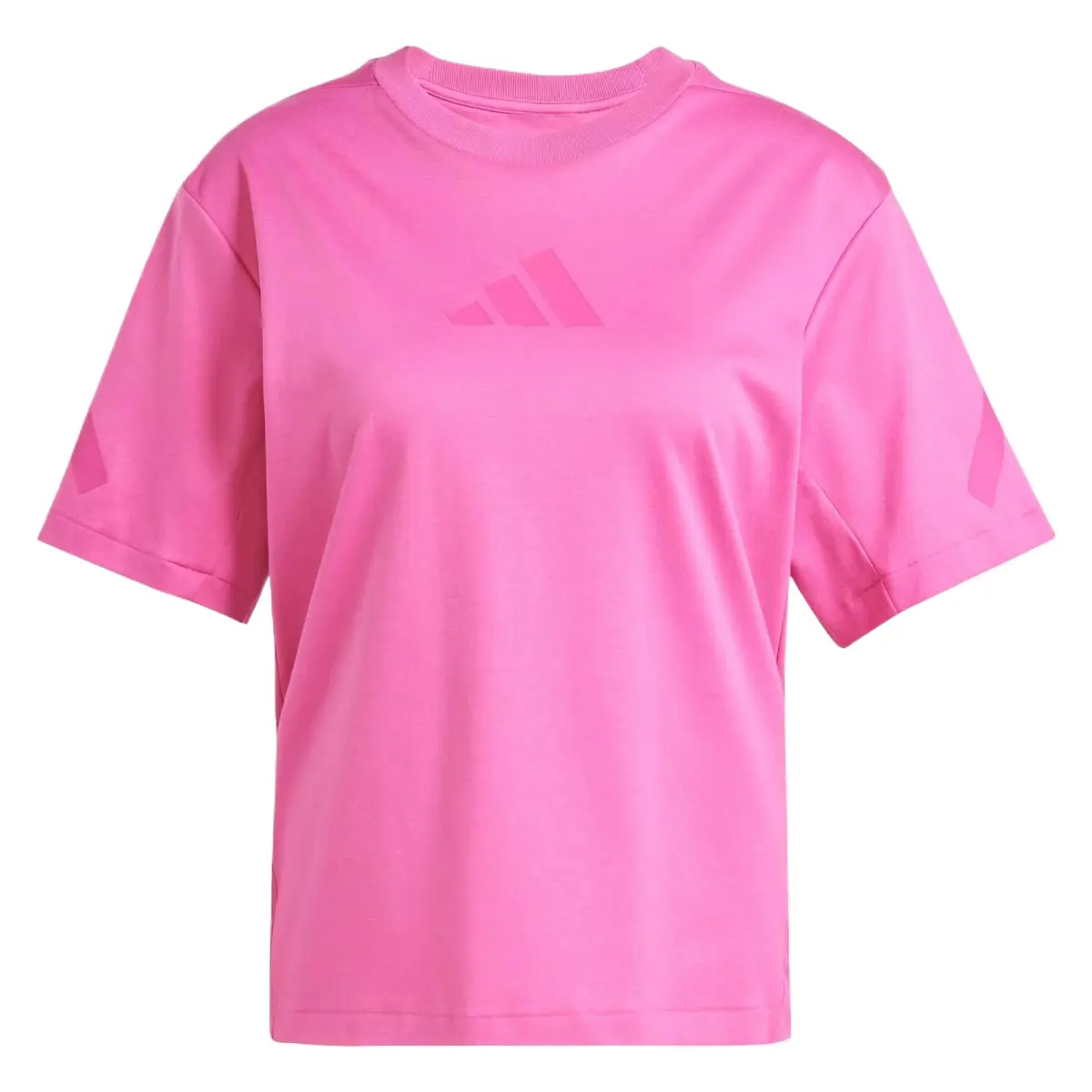 Adidas Women's Z.N.E. T Shirt Semi Lucid Fuchsia