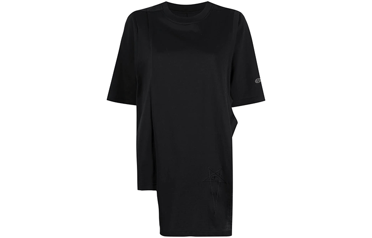 Женская футболка RICK OWENS x Champion (черная)
