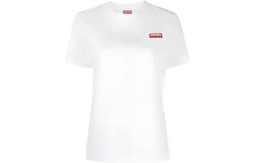 KENZO Logo Patch Crewneck T-Shirt